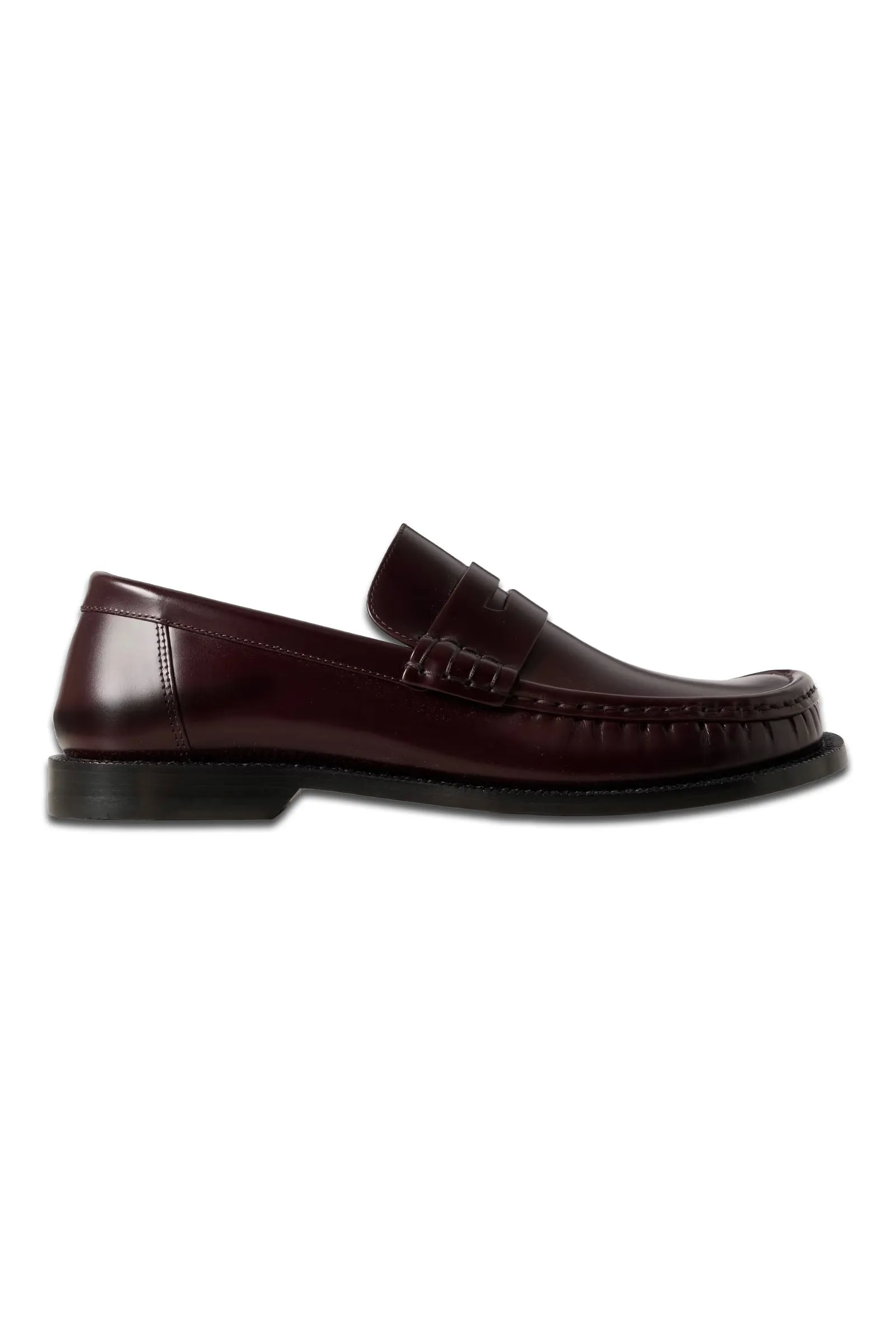 Campo Brushed-leather Loafers