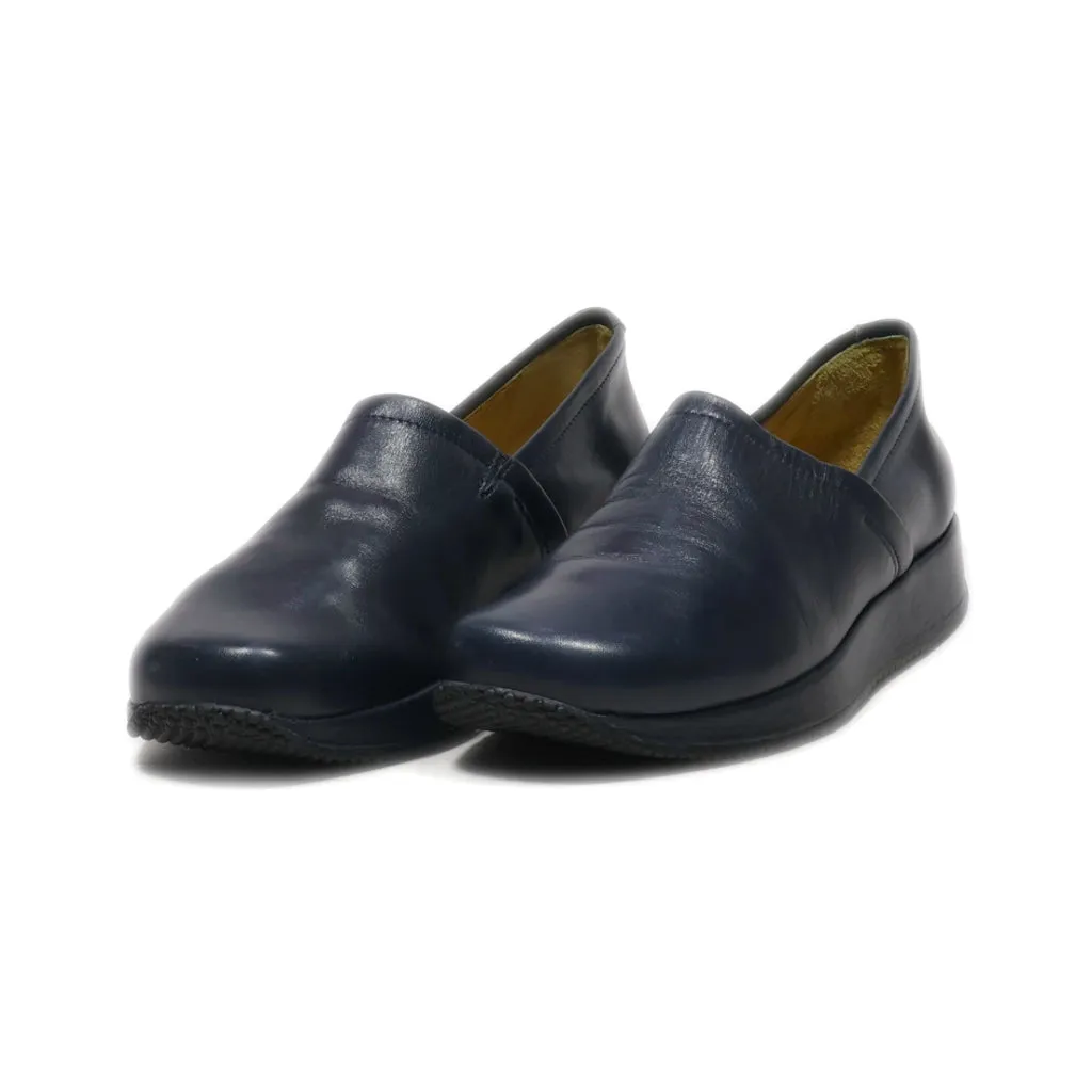 Clarks Slip Ons Leather Grey Colour For Women