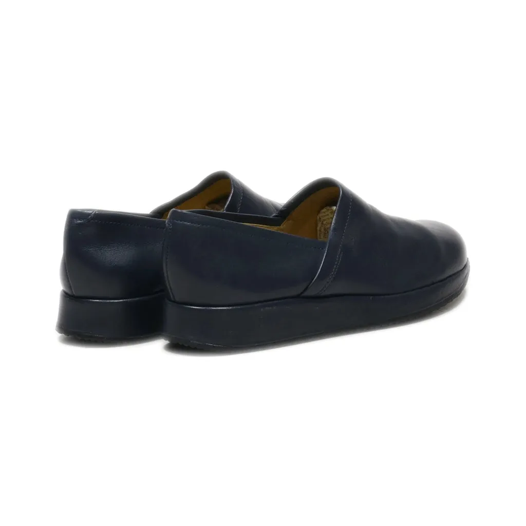 Clarks Slip Ons Leather Grey Colour For Women