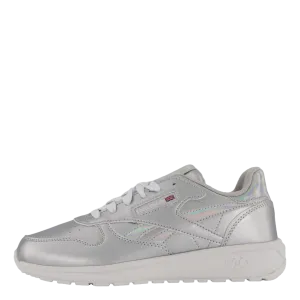 Classic Leather Silver/white