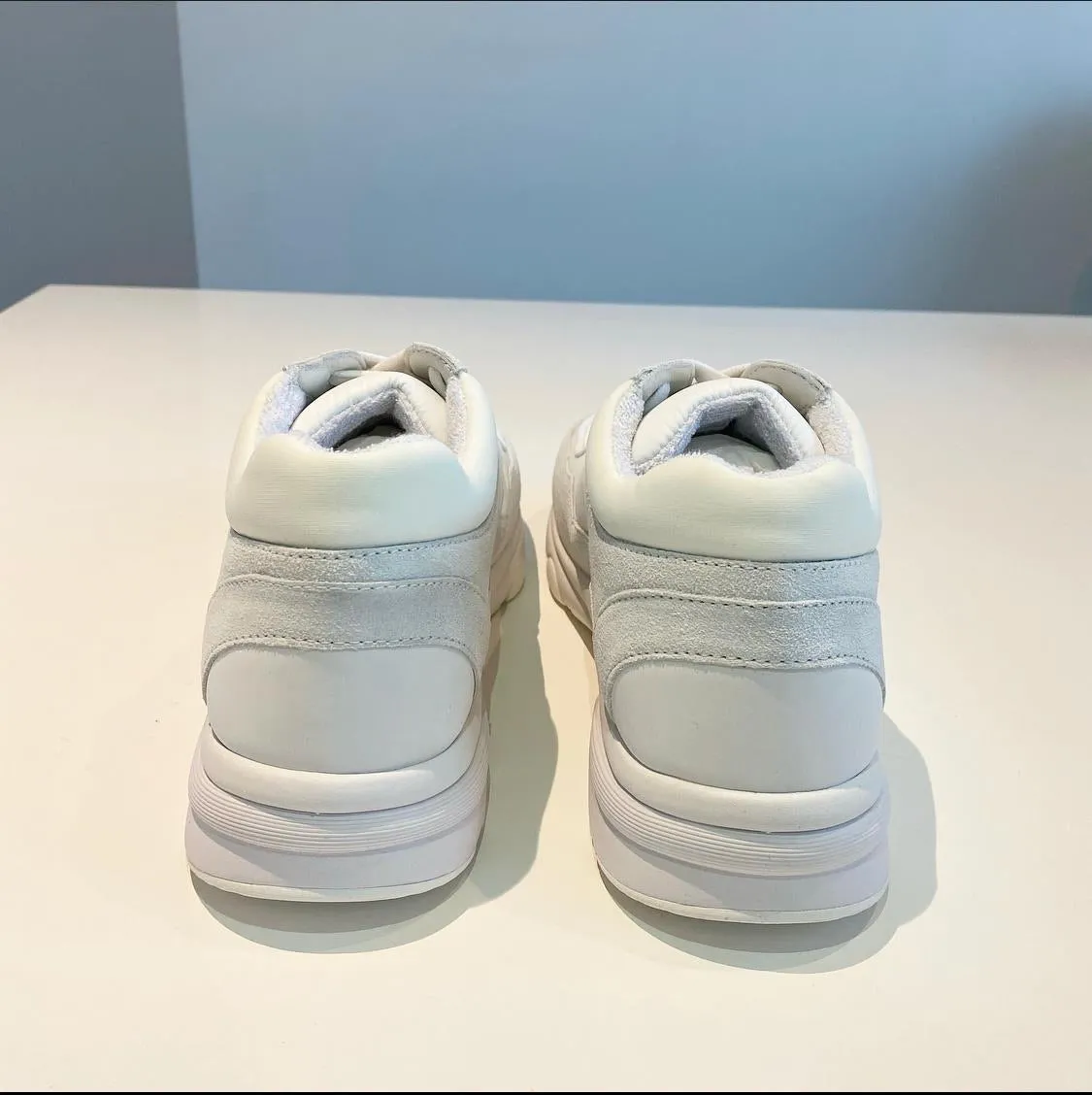Classic White Chanel Runners