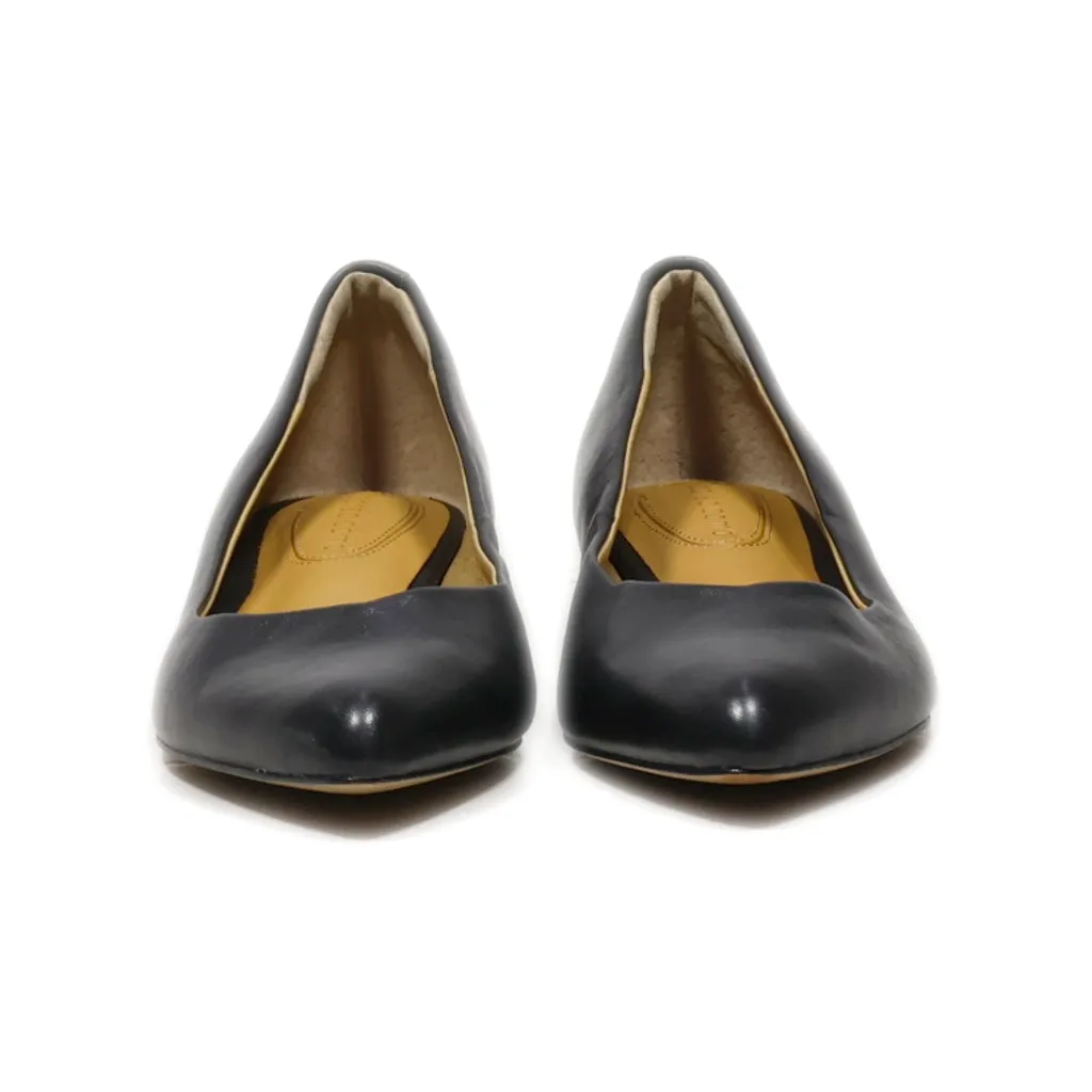 Corso Como Slip Ons Leather Black Colour For Women