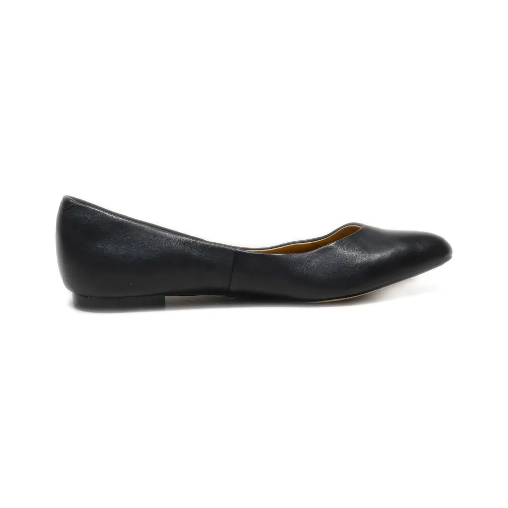 Corso Como Slip Ons Leather Black Colour For Women