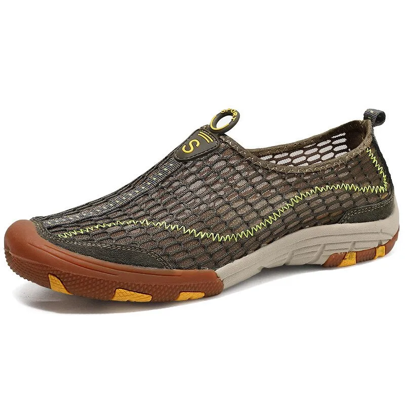 Fashion Breathable Summer Walking Mesh Shoes