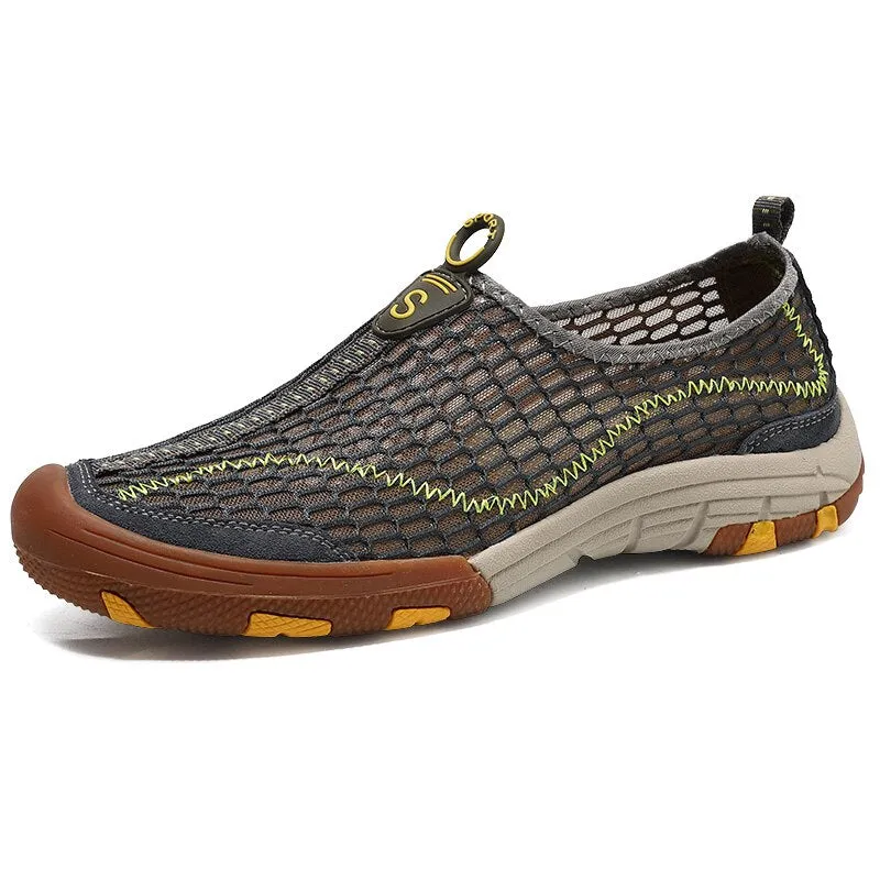 Fashion Breathable Summer Walking Mesh Shoes