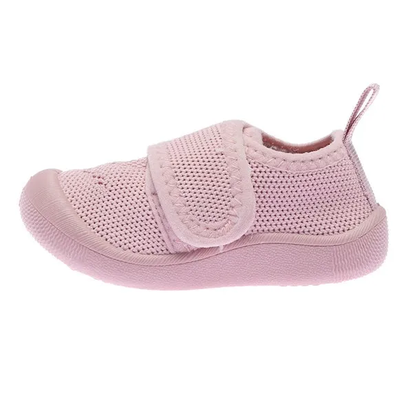 First Walking Shoes - Breathable Mesh (Solid Pink)
