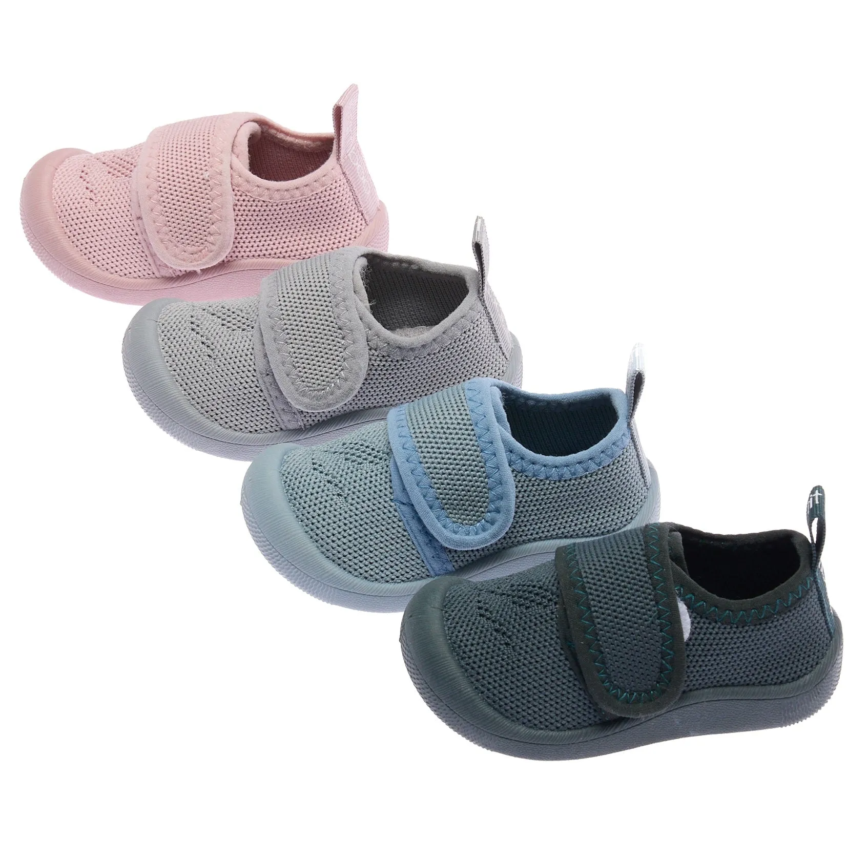 First Walking Shoes - Breathable Mesh (Solid Pink)