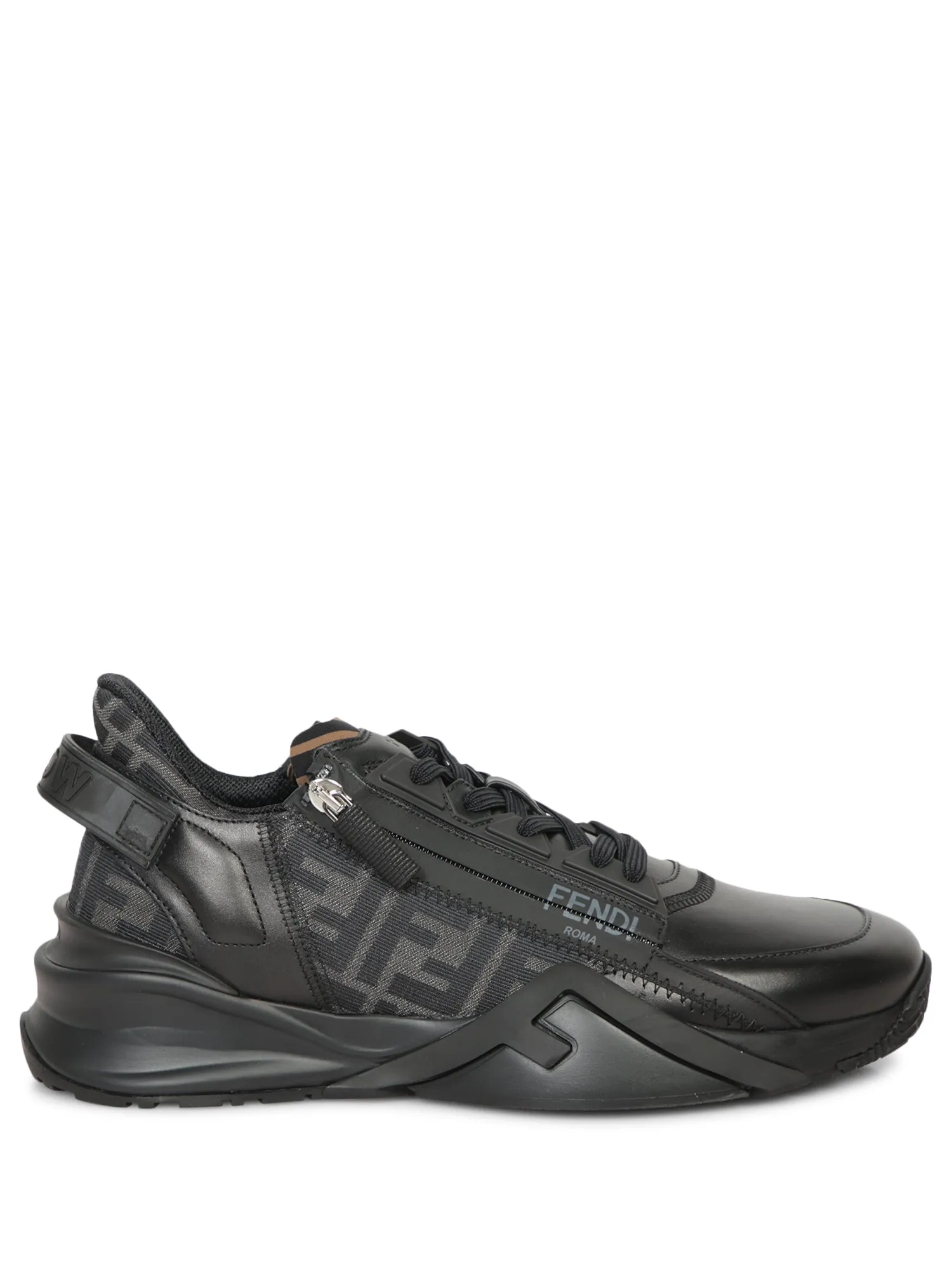 Flow FF Black-Brown Sneakers