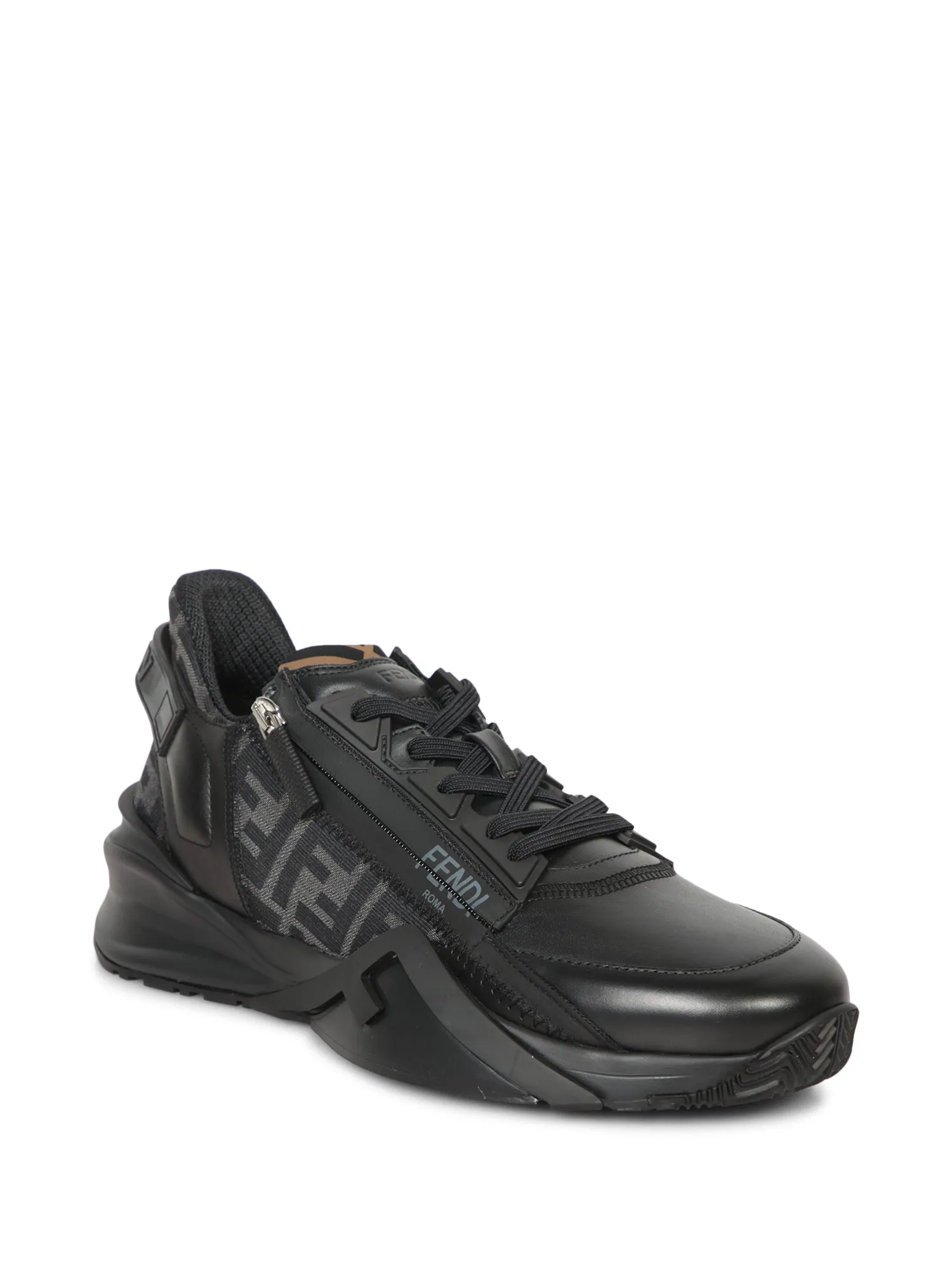 Flow FF Black-Brown Sneakers