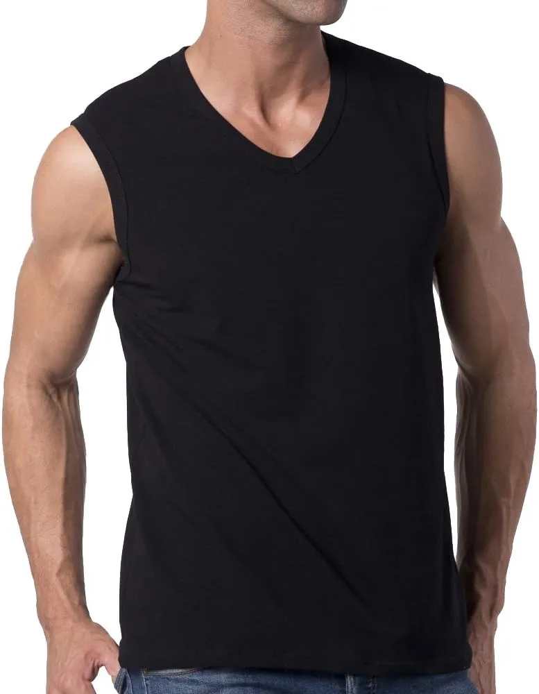 Men's Sleeveless V-Neck T-Shirt