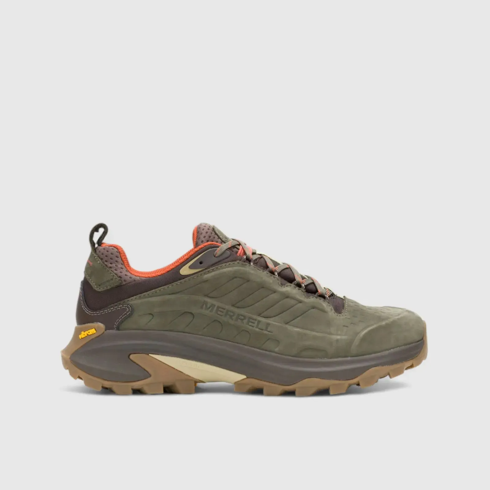 Moab Speed 2 Leather Waterproof Olive - J037787
