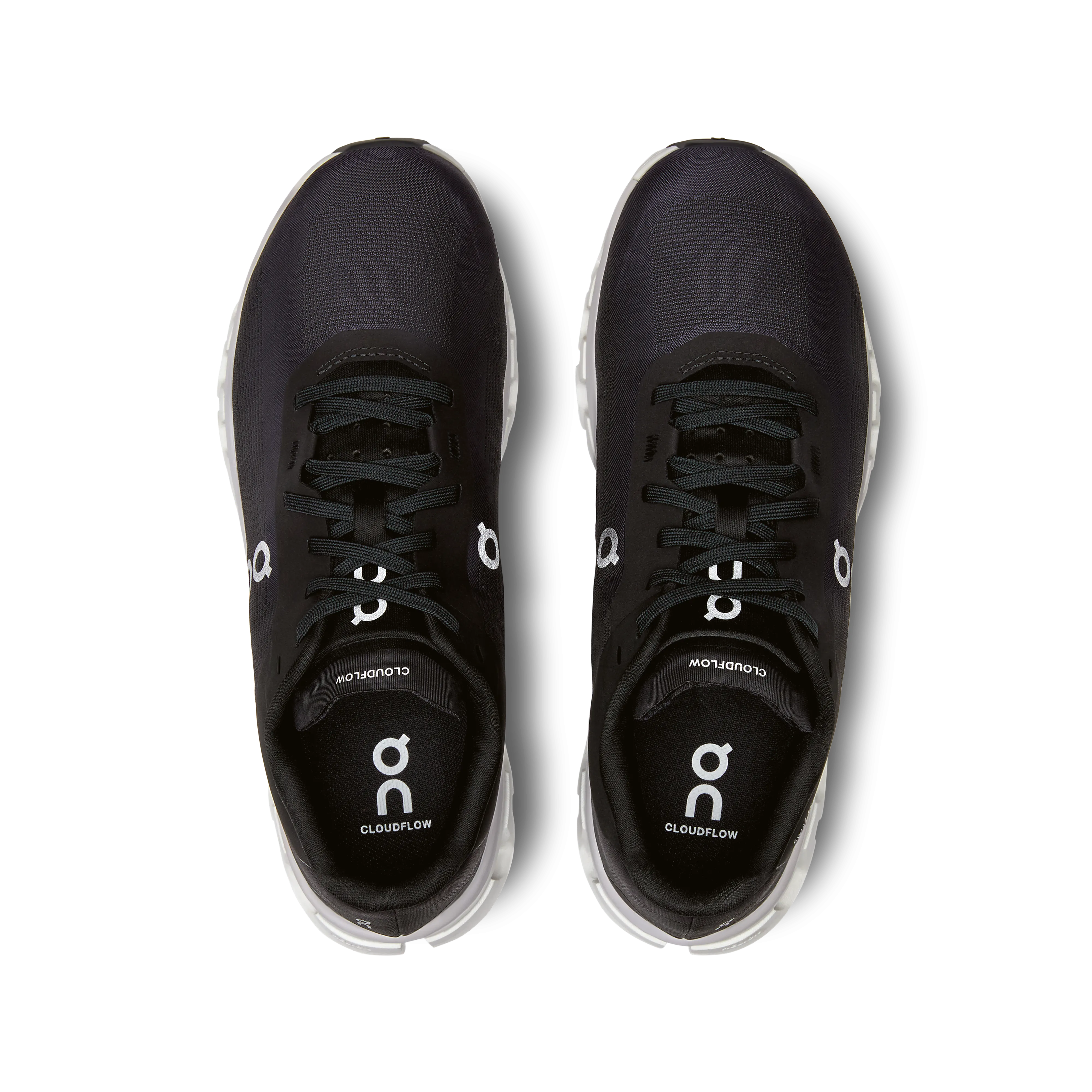 On Running Women's Cloudflow 4 Shoes - Black / White