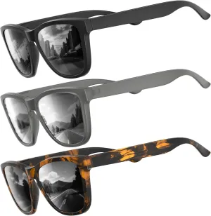 Polarized Sunglasses for Mens Womens - Fashion Men Sun Glasses Shades for Driving Golf Fishing Lightweight