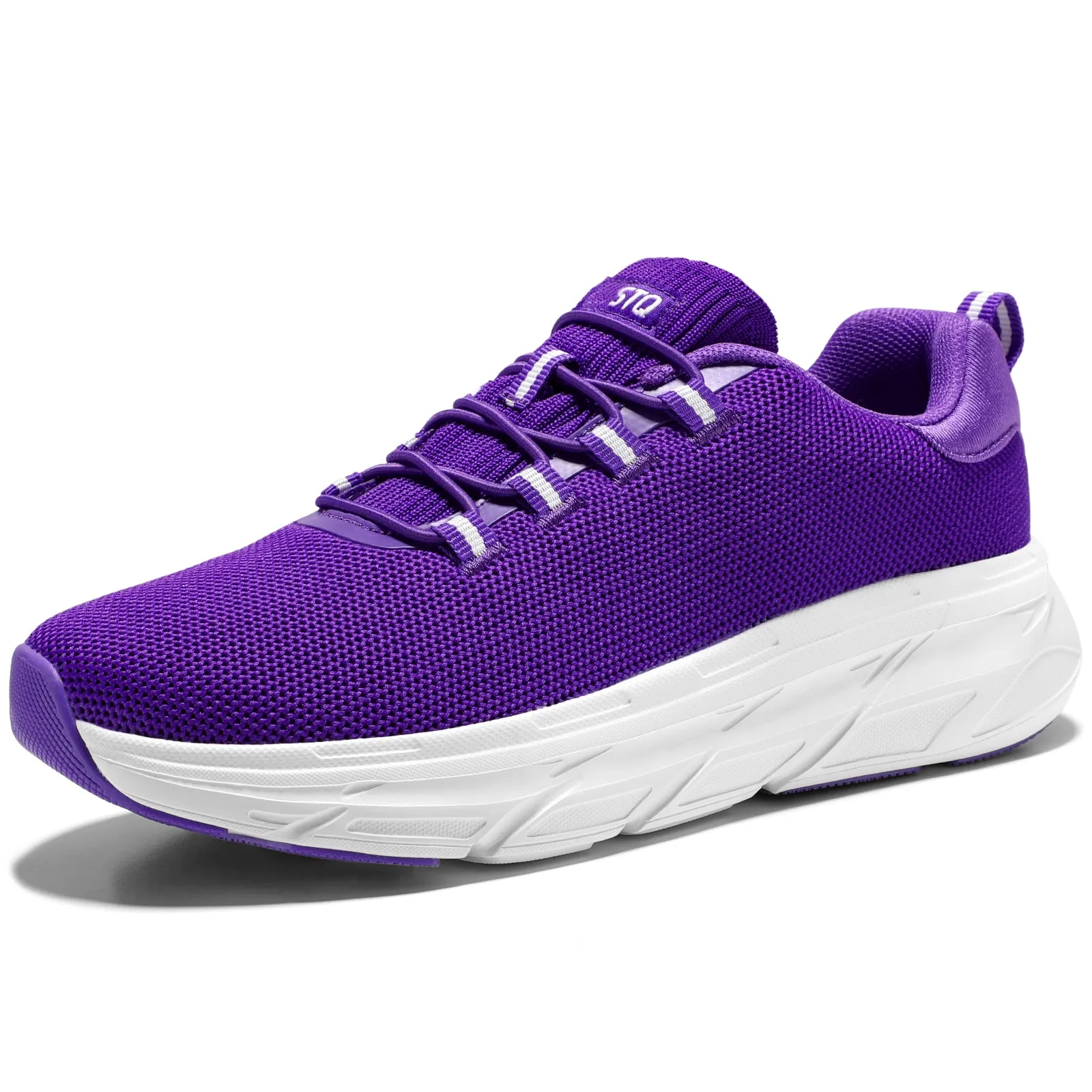 STQ Slip on Sneakers Women Orthopedic Walking Shoes for Plantar Fasciitis Relief