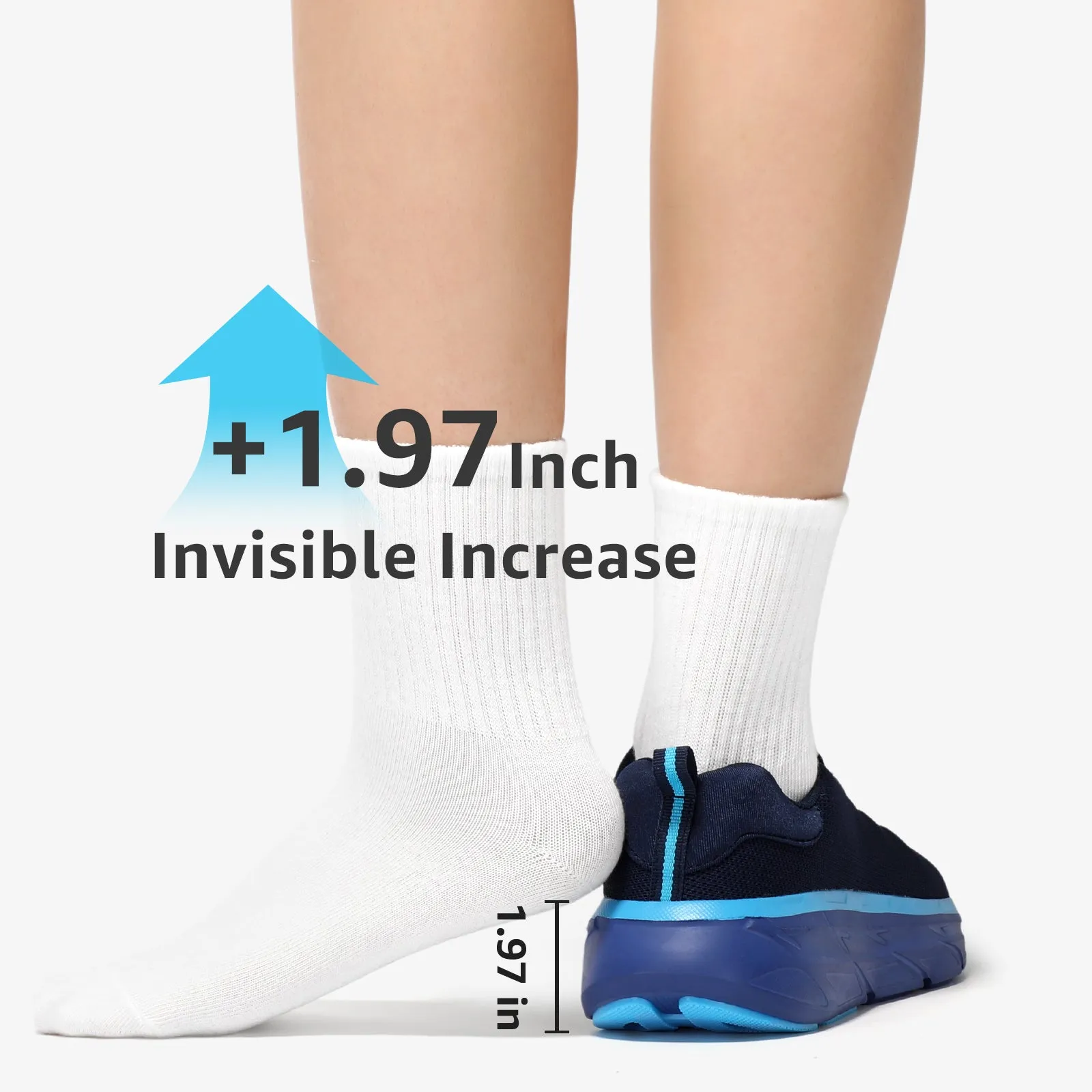 STQ Slip on Sneakers Women Orthopedic Walking Shoes for Plantar Fasciitis Relief