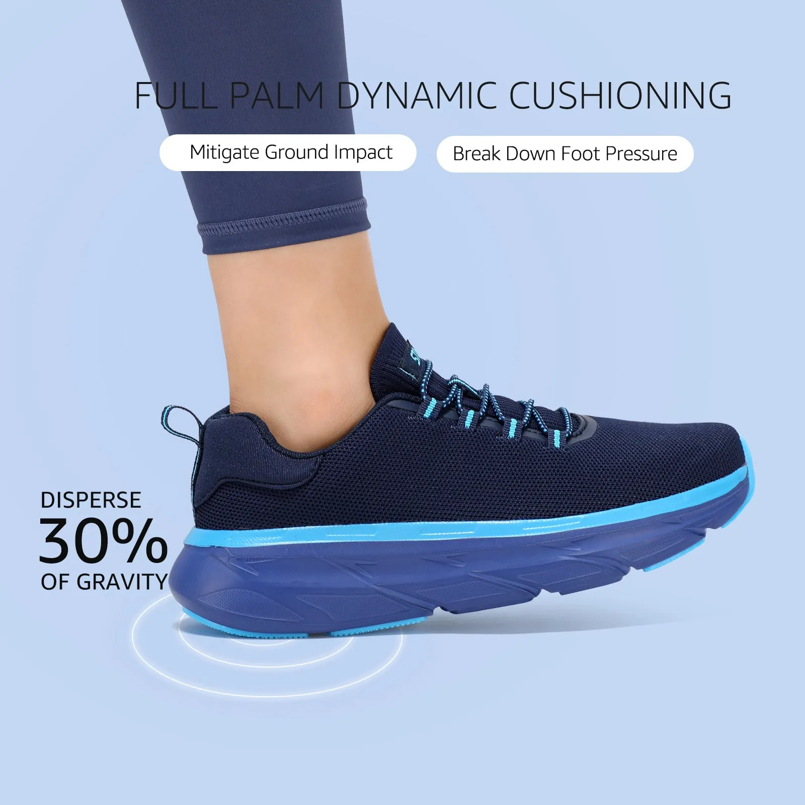 STQ Slip on Sneakers Women Orthopedic Walking Shoes for Plantar Fasciitis Relief