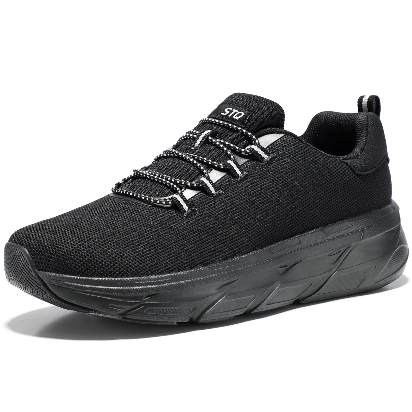 STQ Slip on Sneakers Women Orthopedic Walking Shoes for Plantar Fasciitis Relief