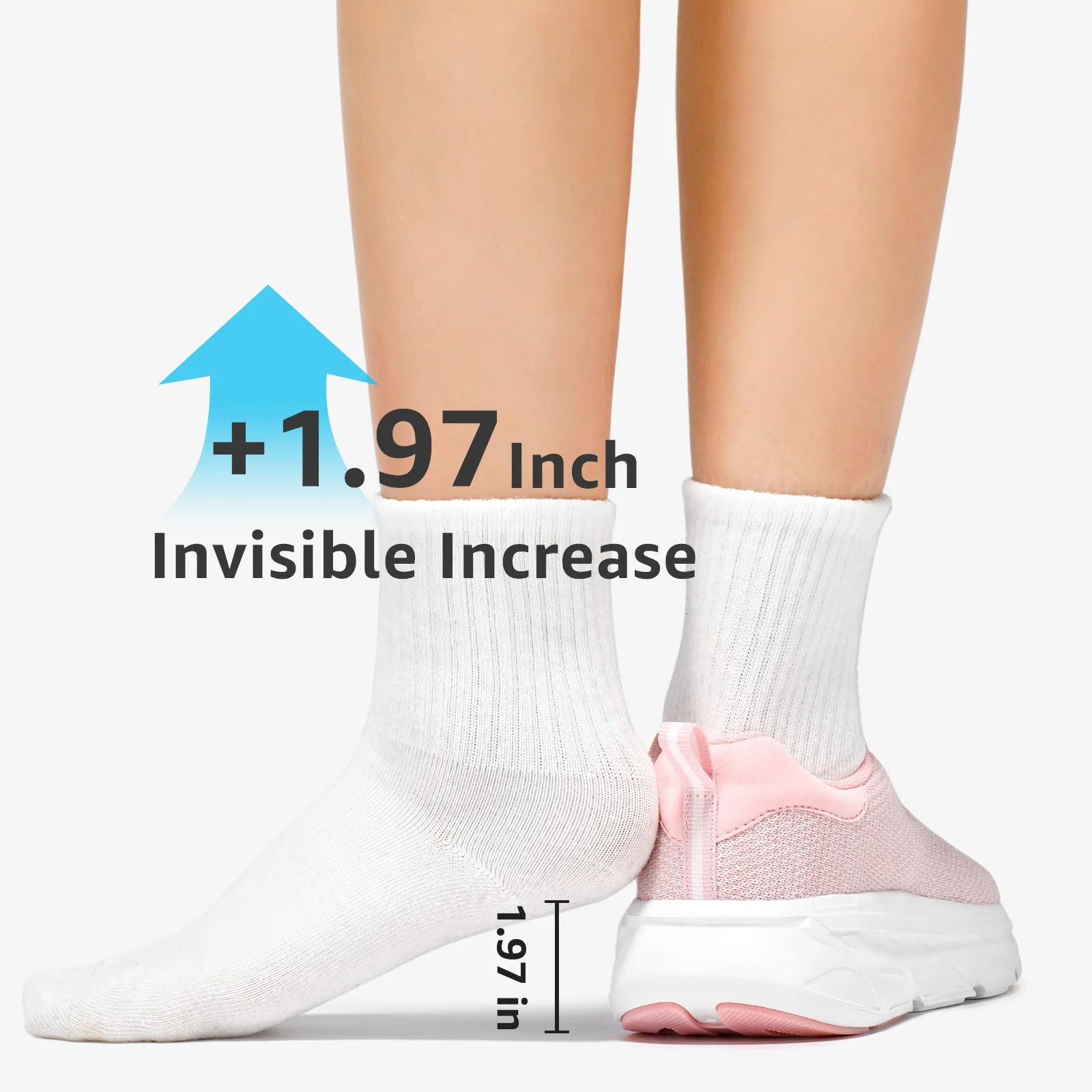 STQ Slip on Sneakers Women Orthopedic Walking Shoes for Plantar Fasciitis Relief