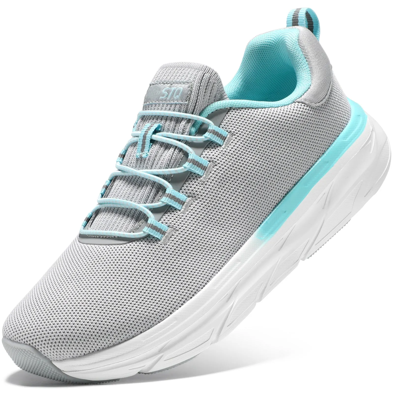 STQ Slip on Sneakers Women Orthopedic Walking Shoes for Plantar Fasciitis Relief