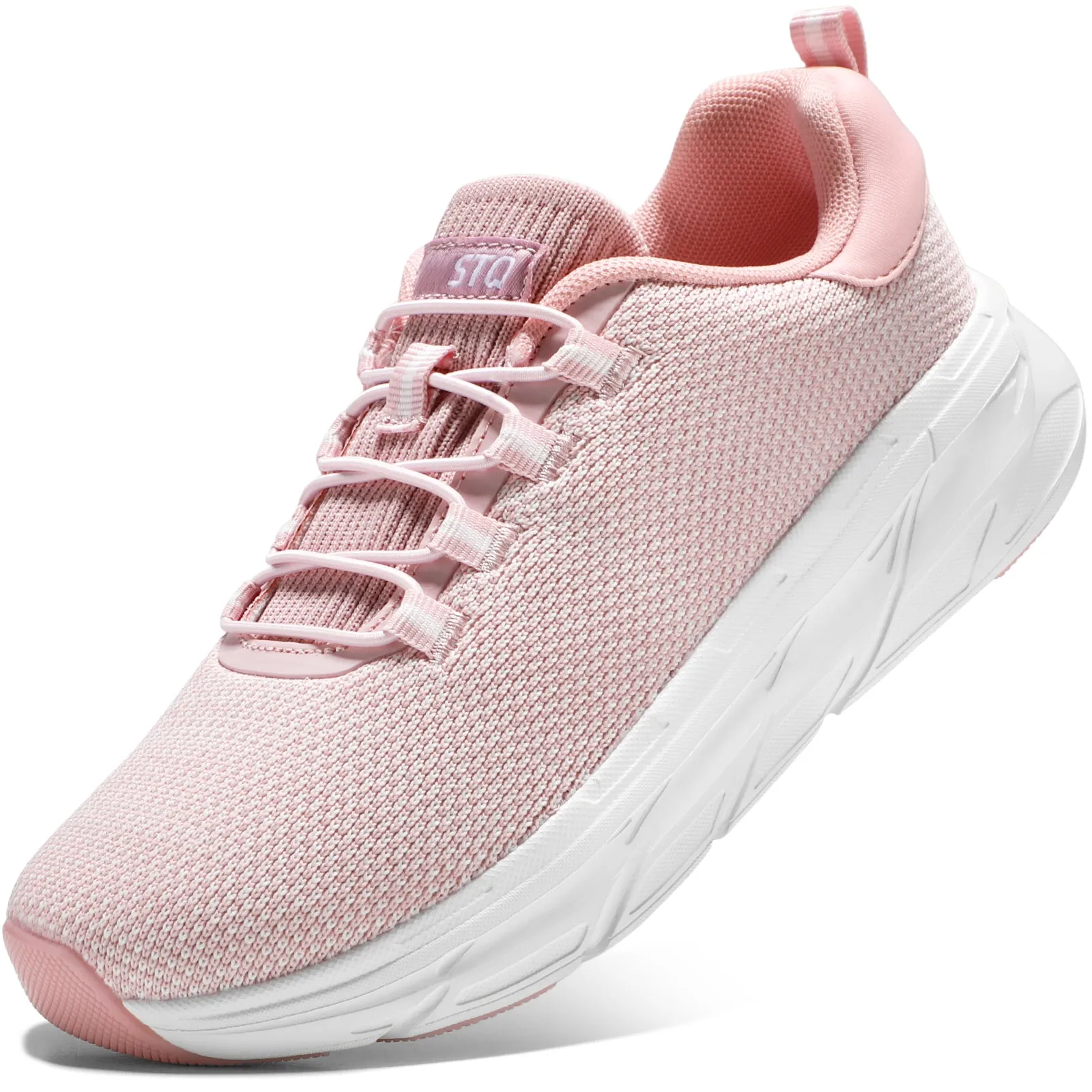 STQ Slip on Sneakers Women Orthopedic Walking Shoes for Plantar Fasciitis Relief