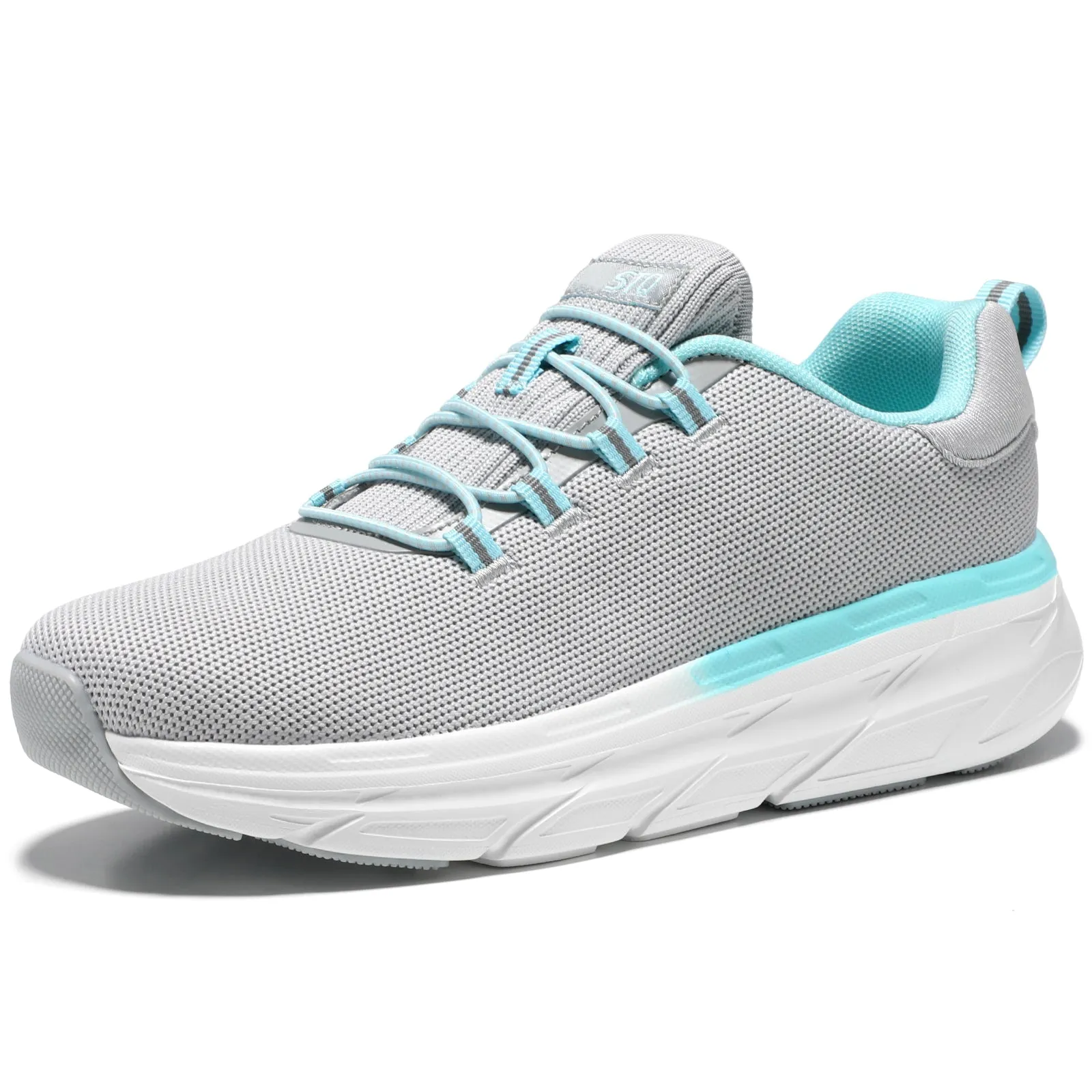 STQ Slip on Sneakers Women Orthopedic Walking Shoes for Plantar Fasciitis Relief