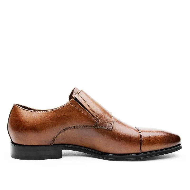 West Louis™ Luxury Genuine Leather Oxford Shoes With Double Buckle