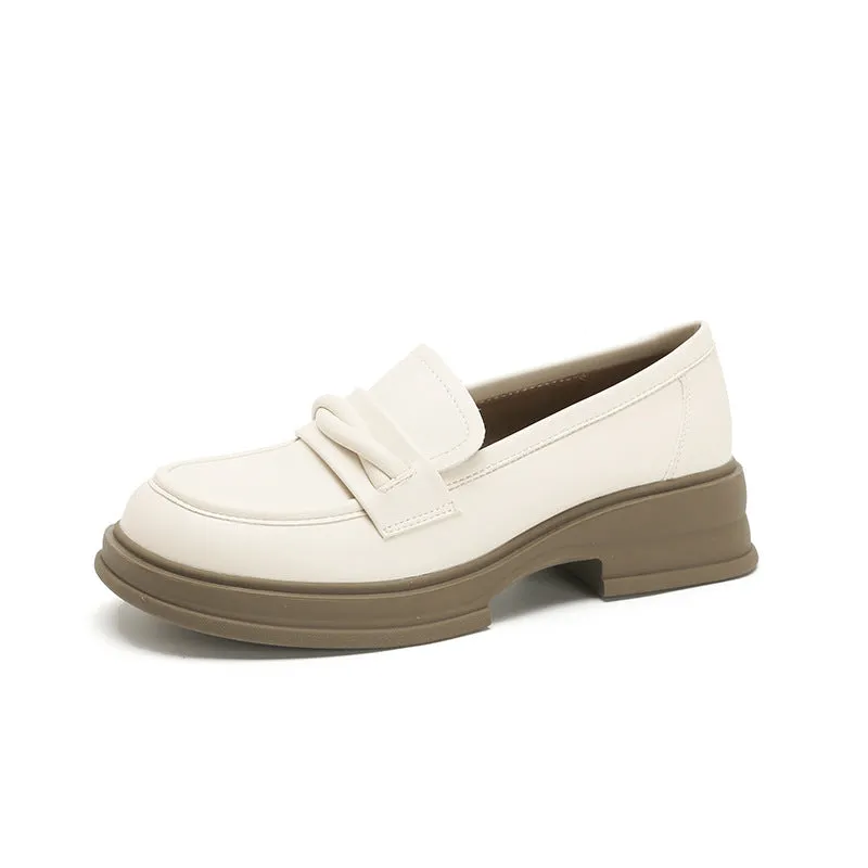 Women Minimalist Soft Round Head Casual Loafers