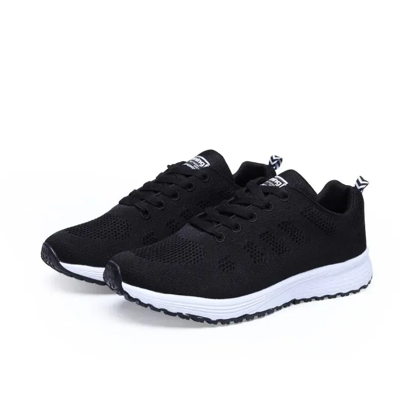Women's Casual Flats Air Mesh Breathable Trainers for Comfort