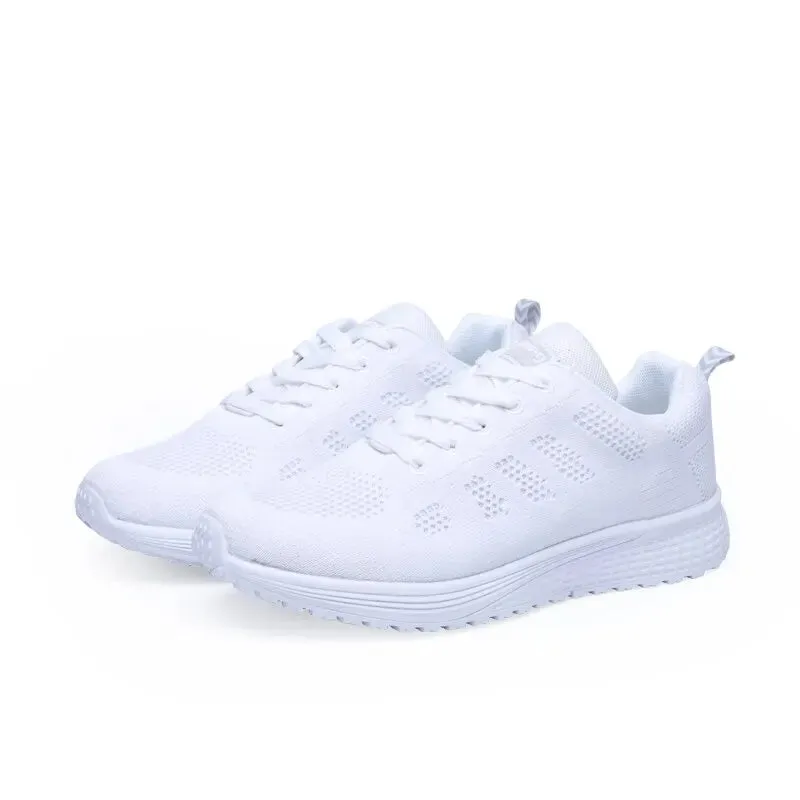 Women's Casual Flats Air Mesh Breathable Trainers for Comfort