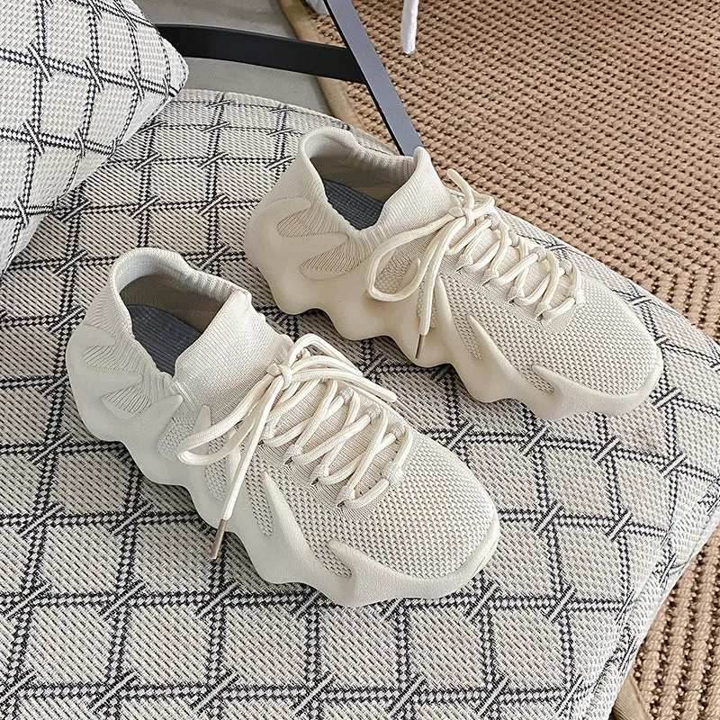 Women's Men's Athletic Walking Shoes Coconut Shoes Dumpling Shoes Running