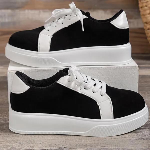 Women's Patchwork Retro Classic Casual Sneakers 66004925S